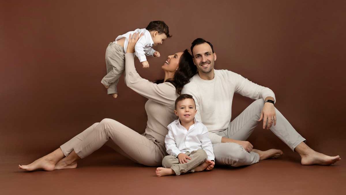 natuerliche familienfotografie muenchen studio Bergmann